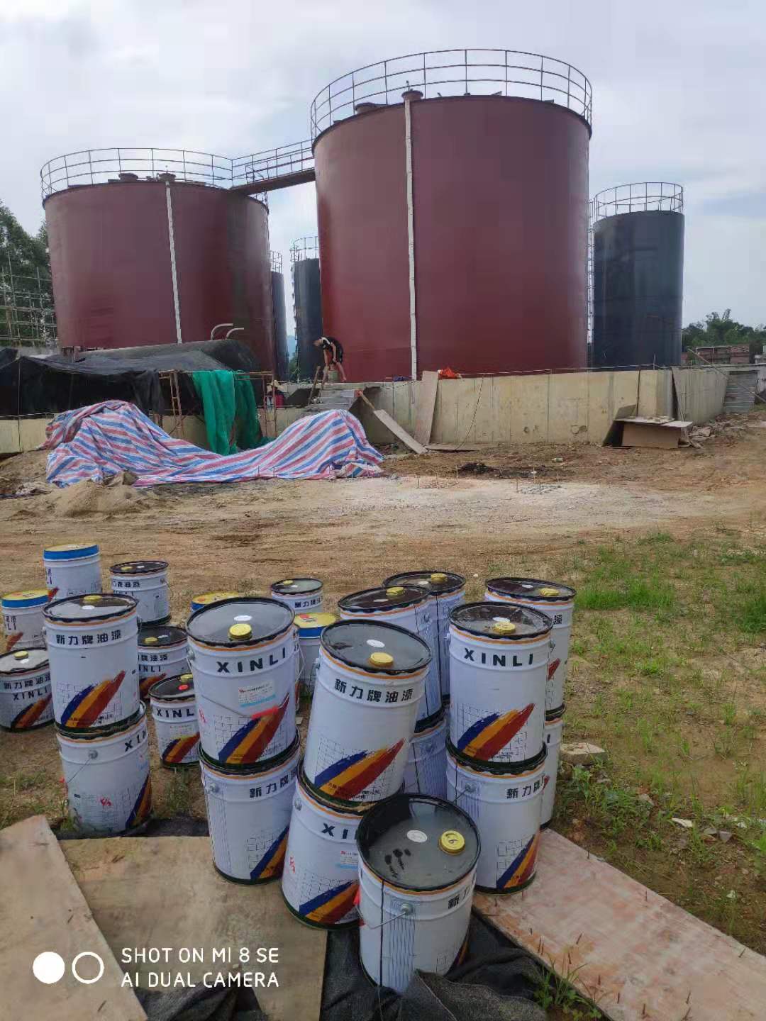儲罐翻新工程展示