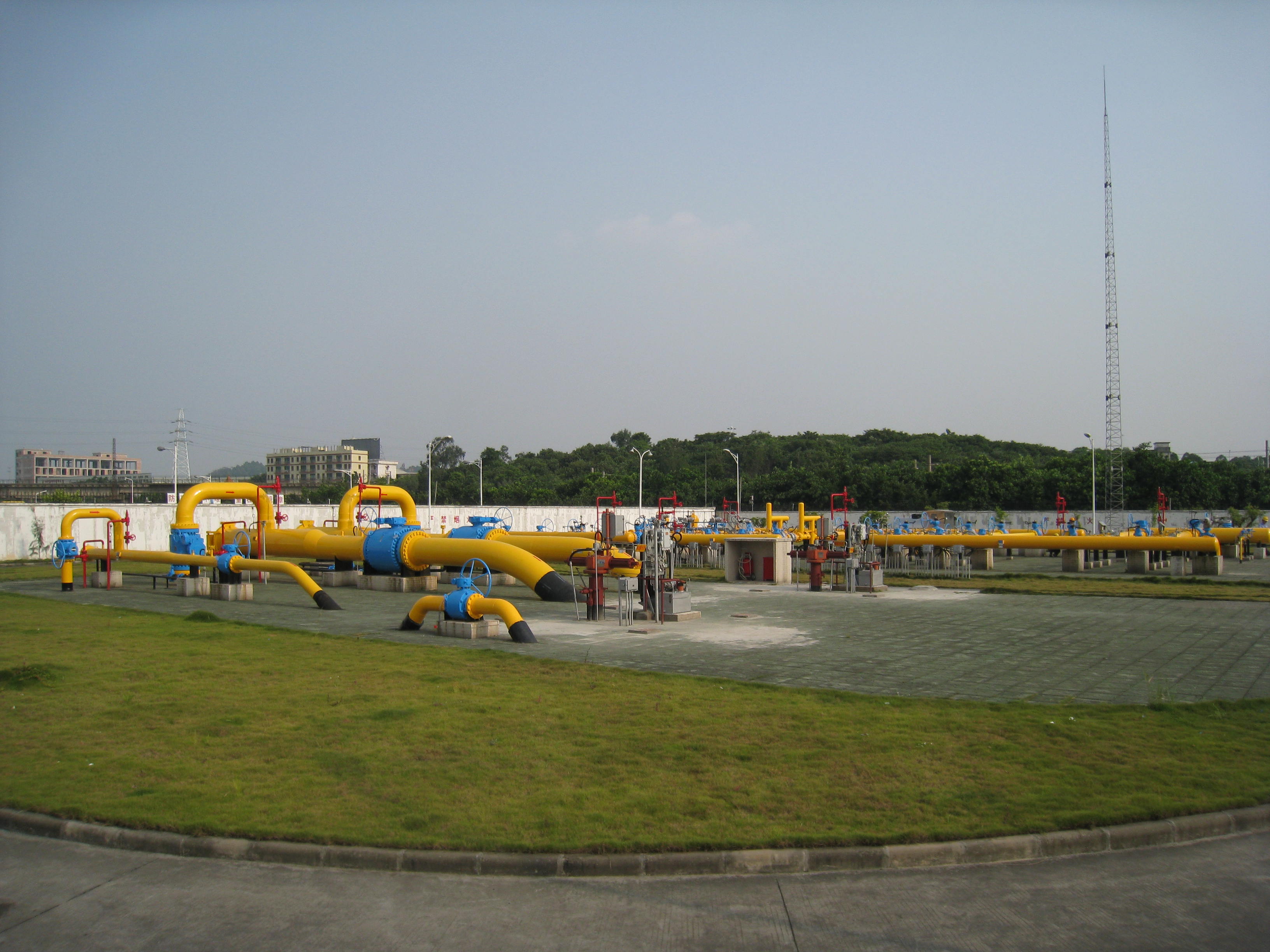 火村、廣園調壓站油漆防腐工程